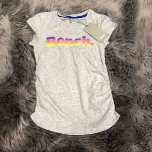 Bench | Girl's Short Sleeve T-Shirt | Grey | Size M